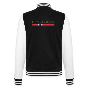 Besseggen Norwegen - College-Sweatjacke - Schwarz/Weiß - Hinten - Marisol (170cm)