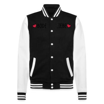 Amour du lac de Constance - Veste Teddy - noir/blanc - Devant - Nik (191cm) & Marisol (170cm)