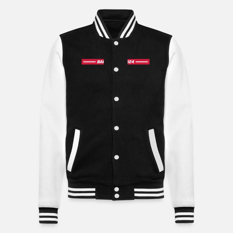 Barcelone 2024 - Veste Teddy - noir/blanc