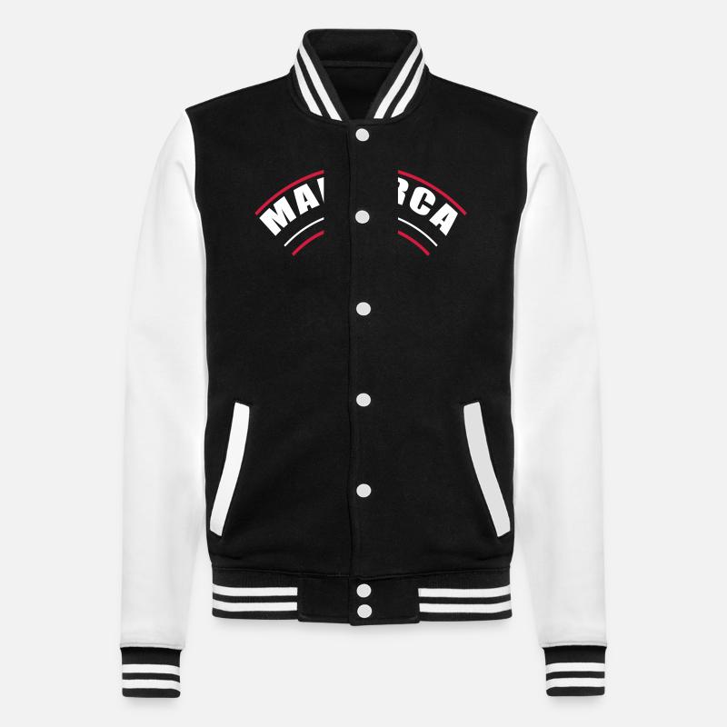 Majorque 2023 - Veste Teddy - noir/blanc