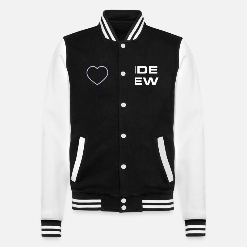 Équipage de la mariée - Veste Teddy - noir/blanc