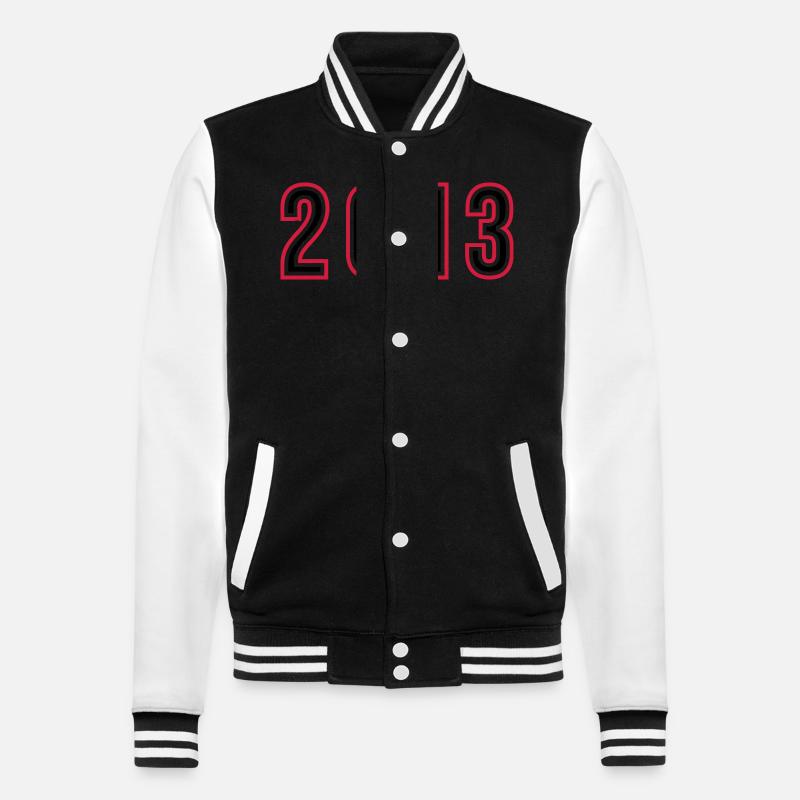 Numéro de l’année 2013 - Veste Teddy - noir/blanc
