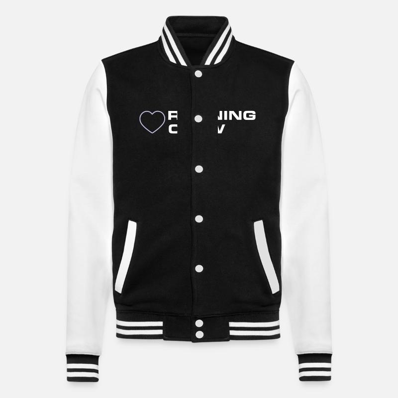 Équipe de course - Veste Teddy - noir/blanc