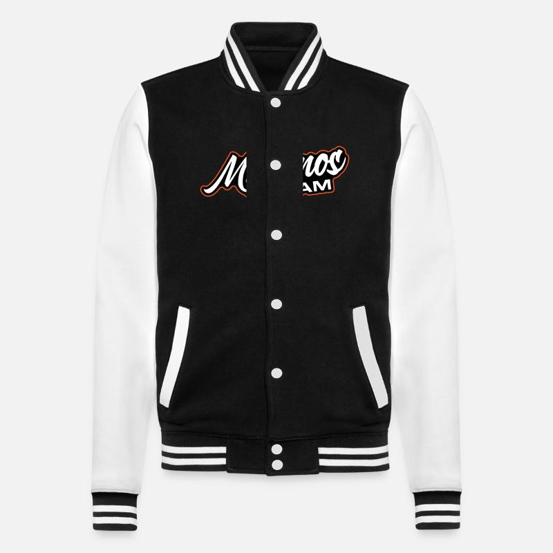 L’équipe de Mykonos - Veste Teddy - noir/blanc