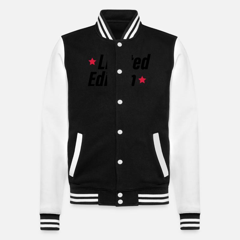 Édition limitée - Veste Teddy - noir/blanc