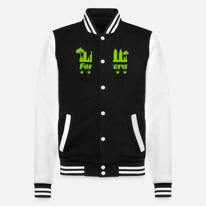 Formentera - Veste Teddy - noir/blanc