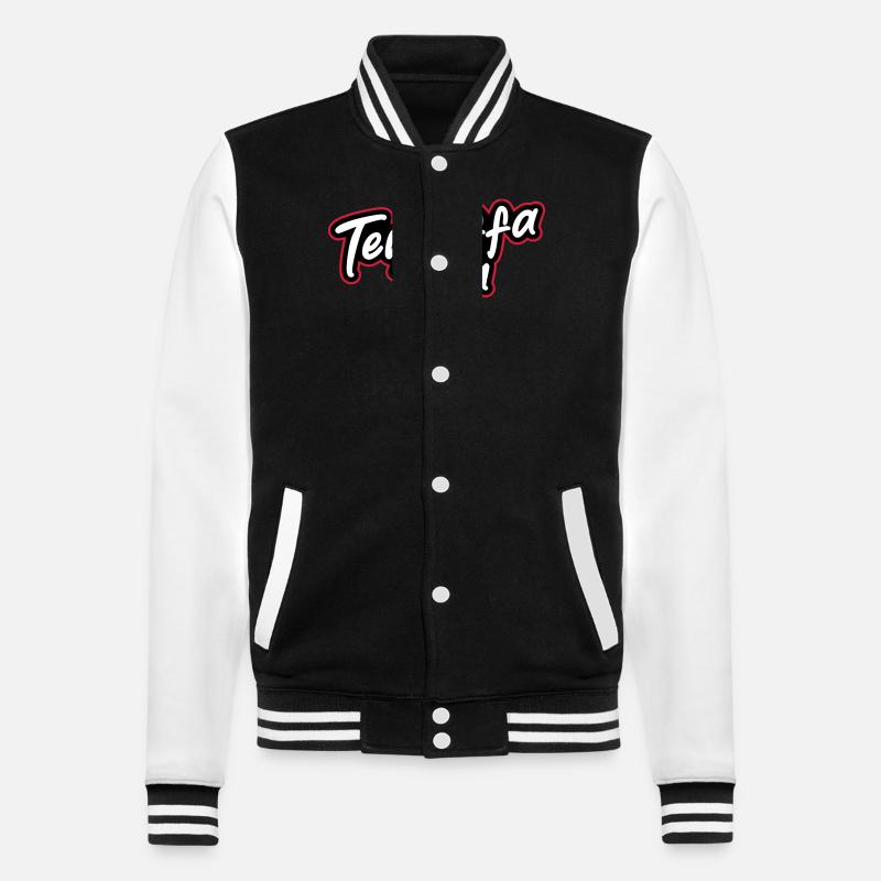 Tenerife Team - College Sweat Jacket - black/white