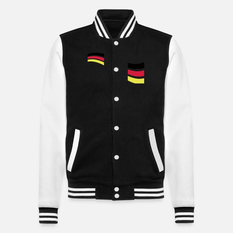 L’équipe Germany Line Germany - Veste Teddy - noir/blanc