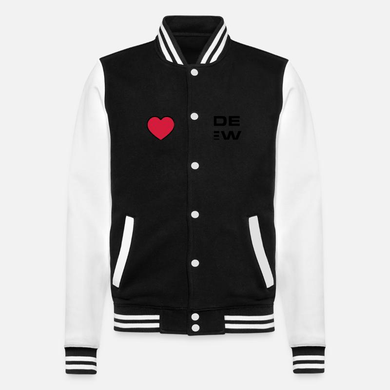 Équipage de la mariée - Veste Teddy - noir/blanc