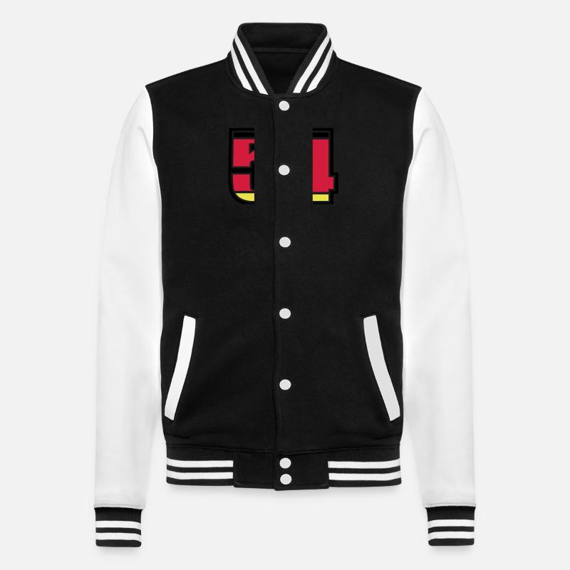 54 Numéro Allemagne Jersey - Veste Teddy - noir/blanc