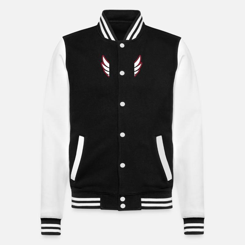 Spartan Warrior Helmet - College Sweat Jacket - black/white