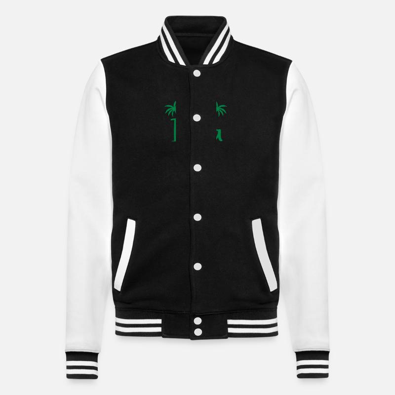 ibiza - College-Sweatjacke - Schwarz/Weiß