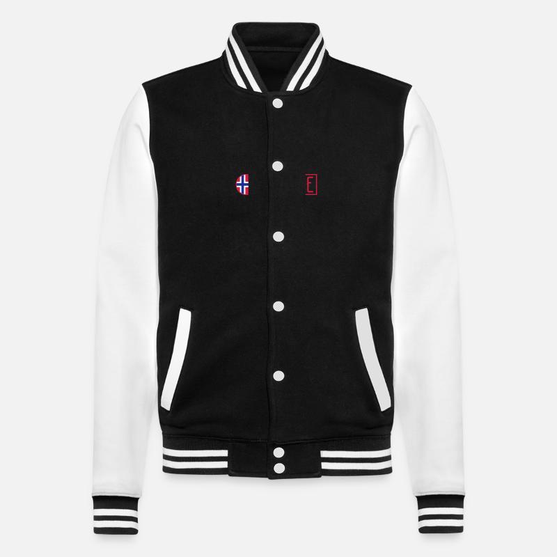 Norvège Norvège - Veste Teddy - noir/blanc