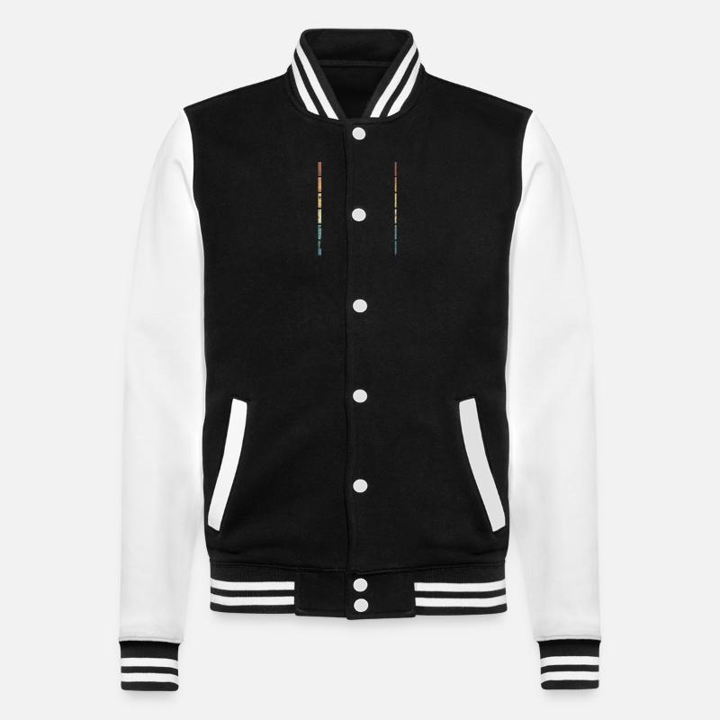 Archery Archery Bow Arrow Crunge - College Sweat Jacket - black/white