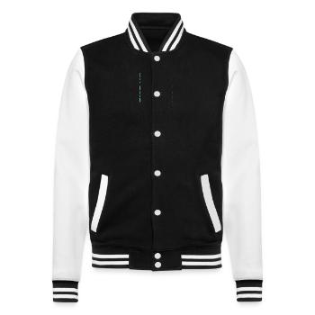 Wakeboarder Wakeboard Wakeboarding - College-Sweatjacke - Schwarz/Weiß - Vorne - Nik (191cm) & Marisol (170cm)