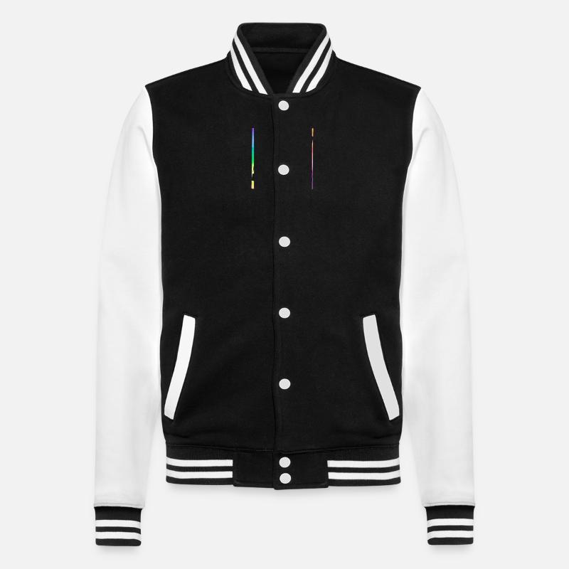 Bouledogue anglais Rétro - Veste Teddy - noir/blanc