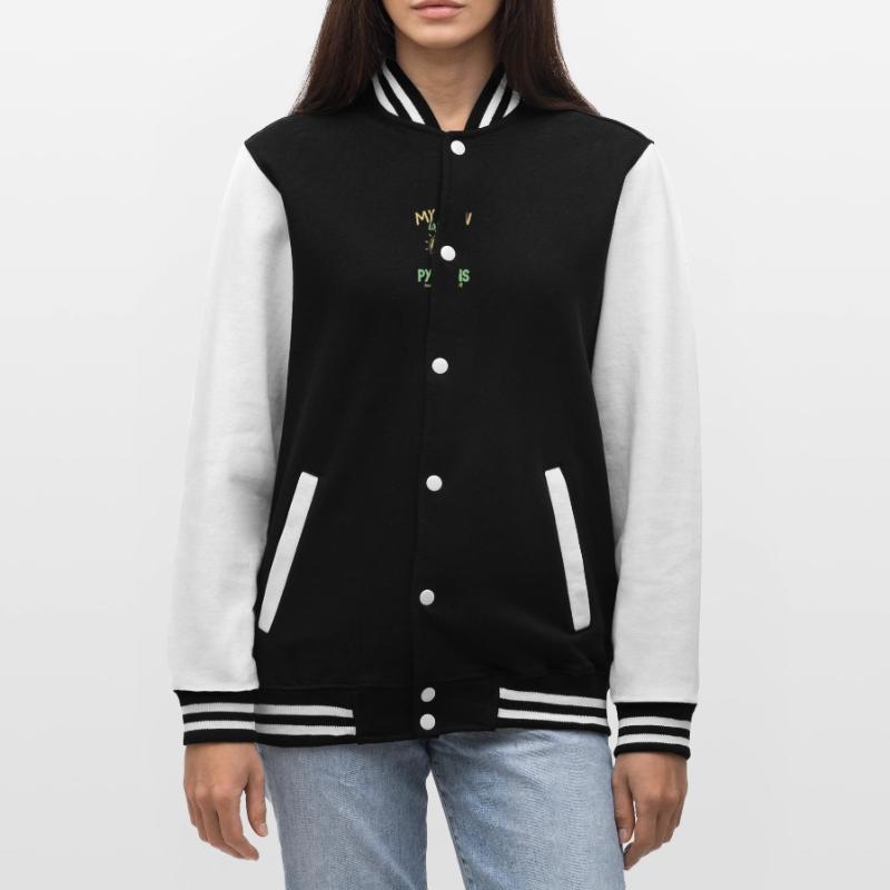 My Brain is 95% Pythons Python Snake Banana College Sweat Jacket