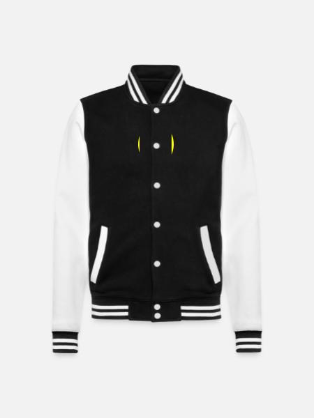 Polterabend 2024 - College-Sweatjacke - Schwarz/Weiß