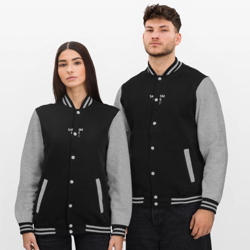 Sarcasm Mode Loading Please Wait College Sweat Jacket