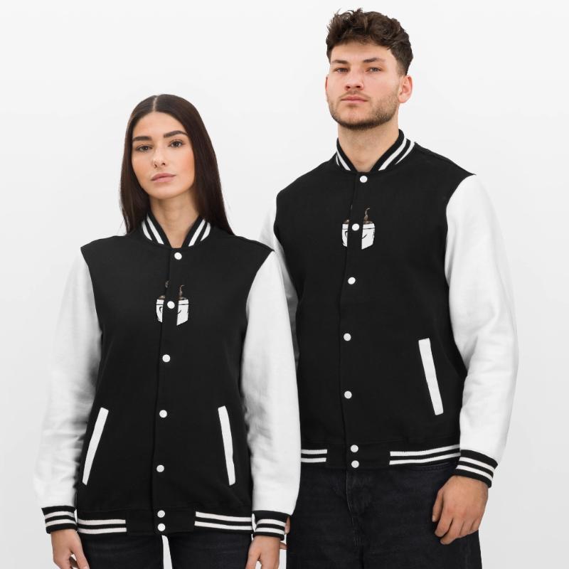 Ball Python Schlange Königspython College-Sweatjacke