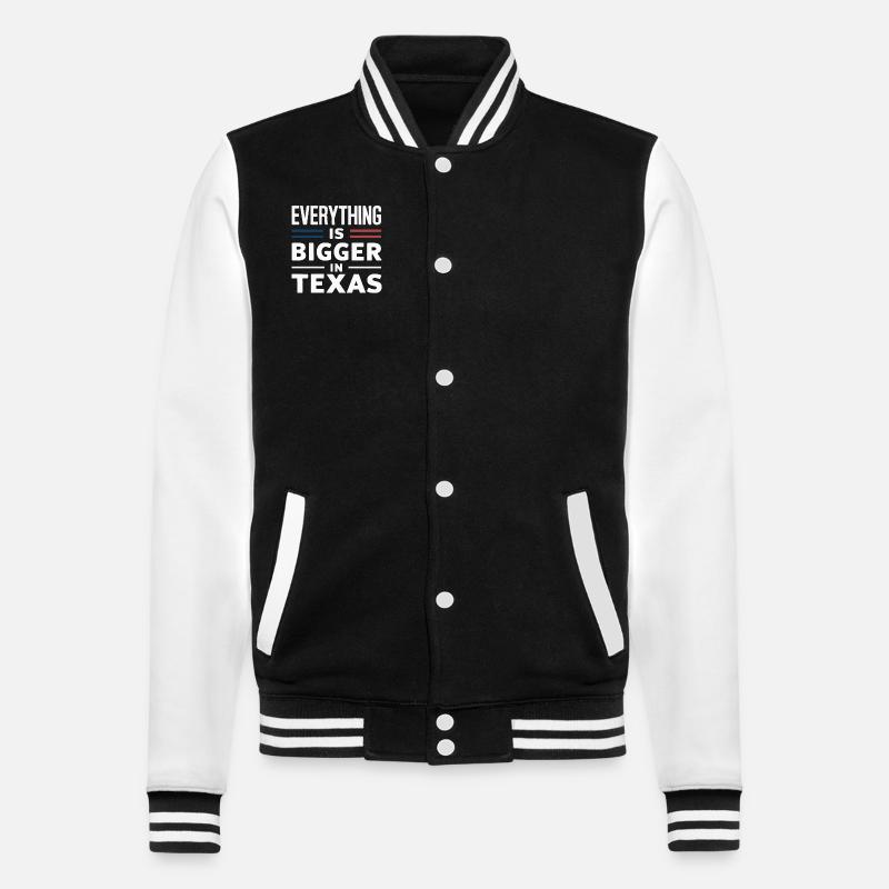 État du Texas Texans Texas - Veste Teddy - noir/blanc