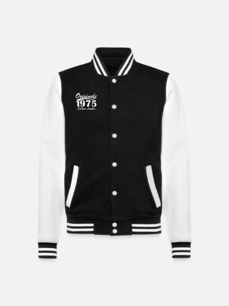 Originale 1975 édition limitée - Veste Teddy - noir/blanc
