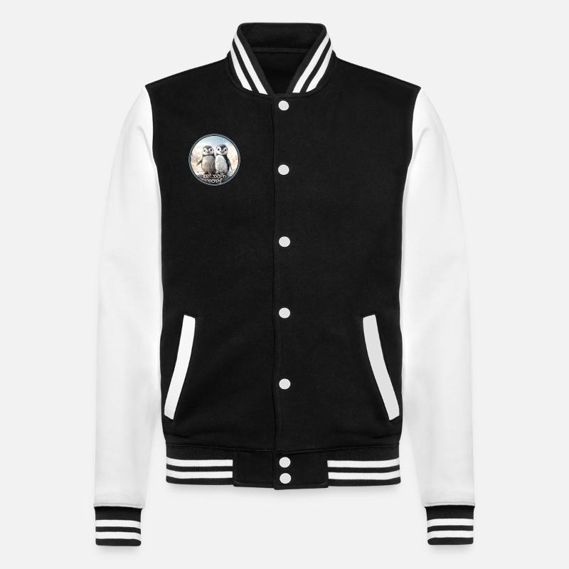 Bain de glace bébé - Veste Teddy - noir/blanc