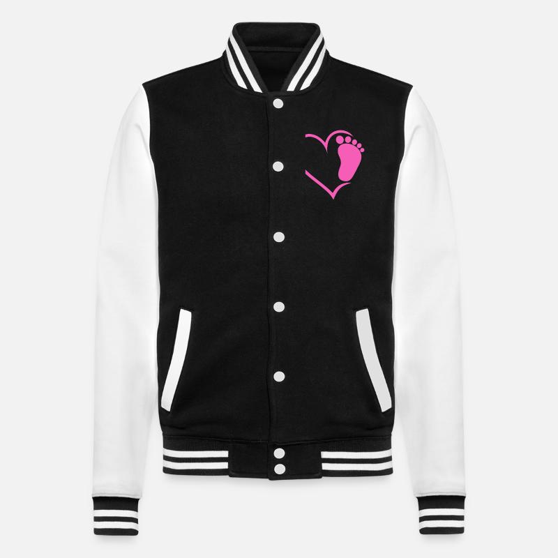 Empreinte de bébé - Veste Teddy - noir/blanc
