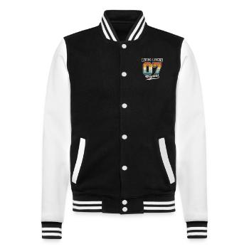 2007 Anniversaire Légende Vivante Original II - Veste Teddy - noir/blanc - Devant - Nik (191cm) & Marisol (170cm)