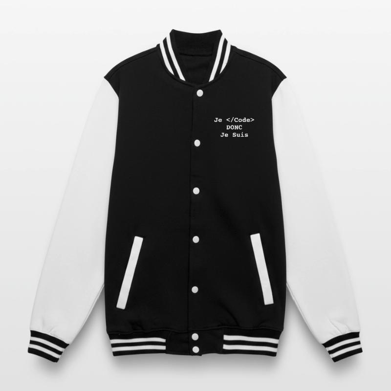 I Code So I'm Computer Scientist and Programmer College Sweat Jacket
