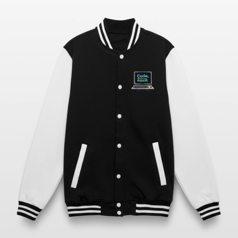Code Debug Repeat - Software Engineer College Sweat Jacket