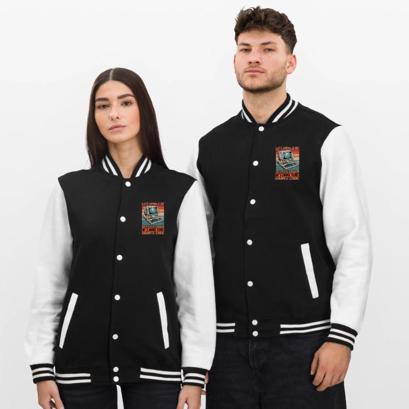 Coder Life Would Be So Much Easier Web Developer College Sweat Jacket