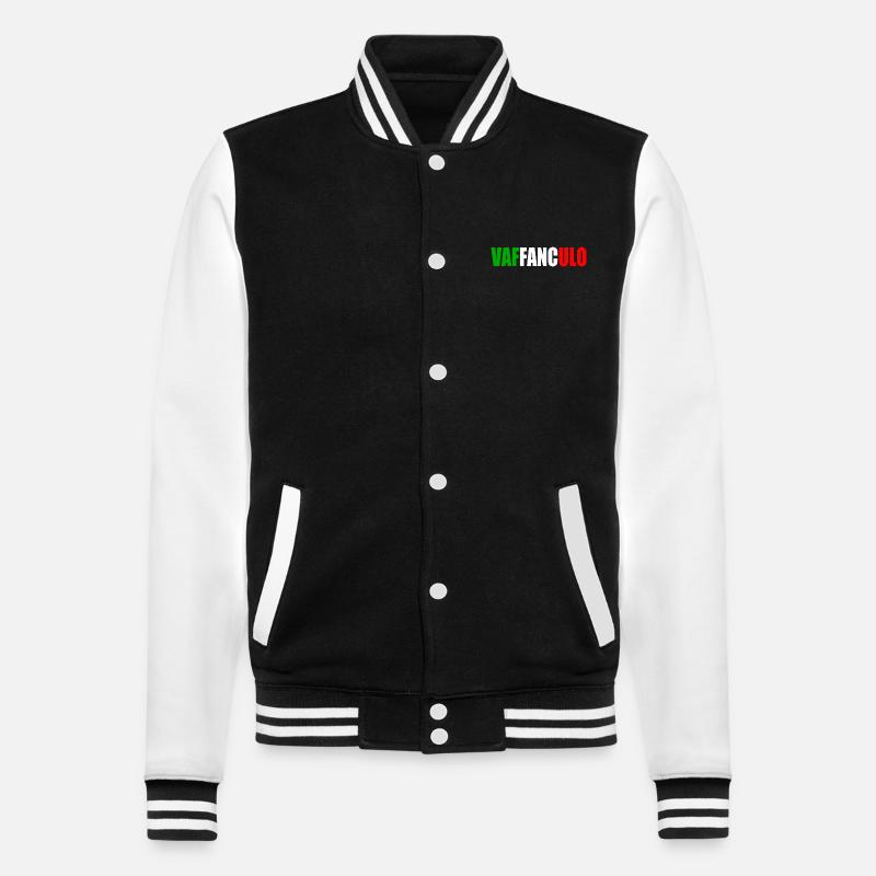 Vaffanculo - Veste Teddy - noir/blanc