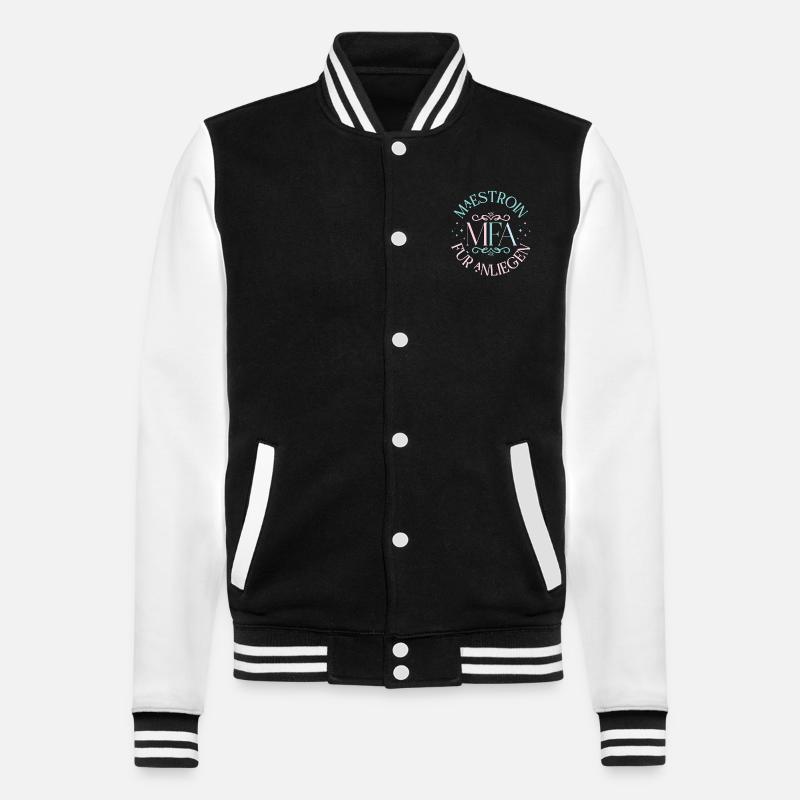 MFA Assistant médical Maestroin - Veste Teddy - noir/blanc