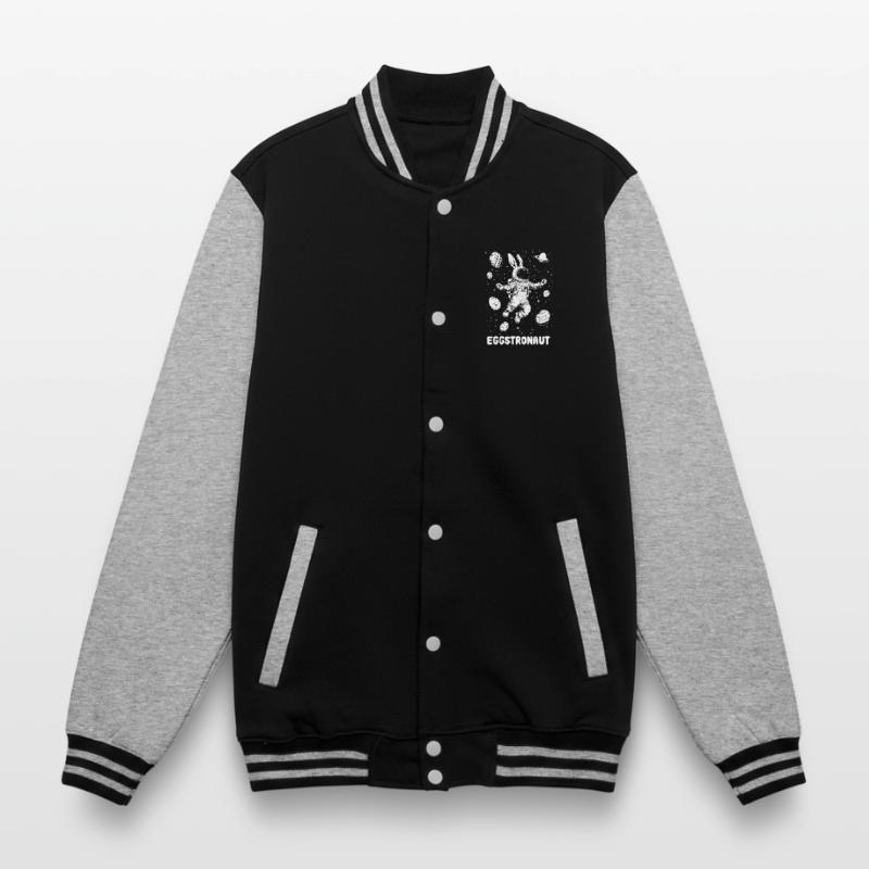 Easter Bunny - Eggstronaut - Easter Egg - Gift College Sweat Jacket