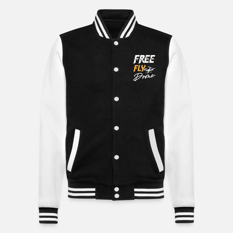 Free Fly Drone - Veste Teddy - noir/blanc