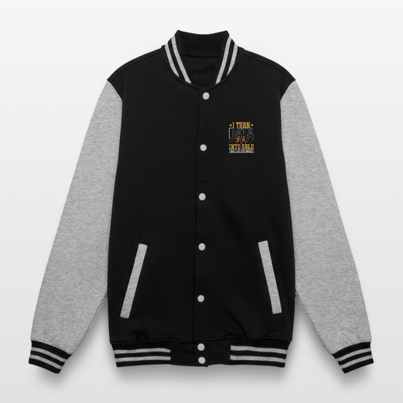 Statistics, Data Processing, Data Science College Sweat Jacket