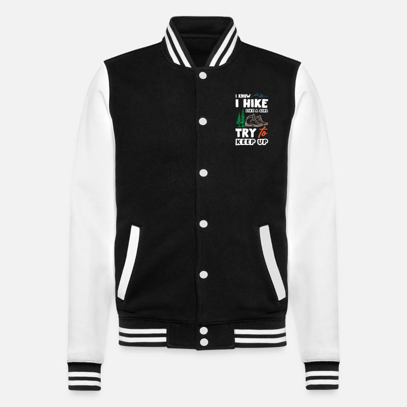 Filles de randonnée - Veste Teddy - noir/blanc