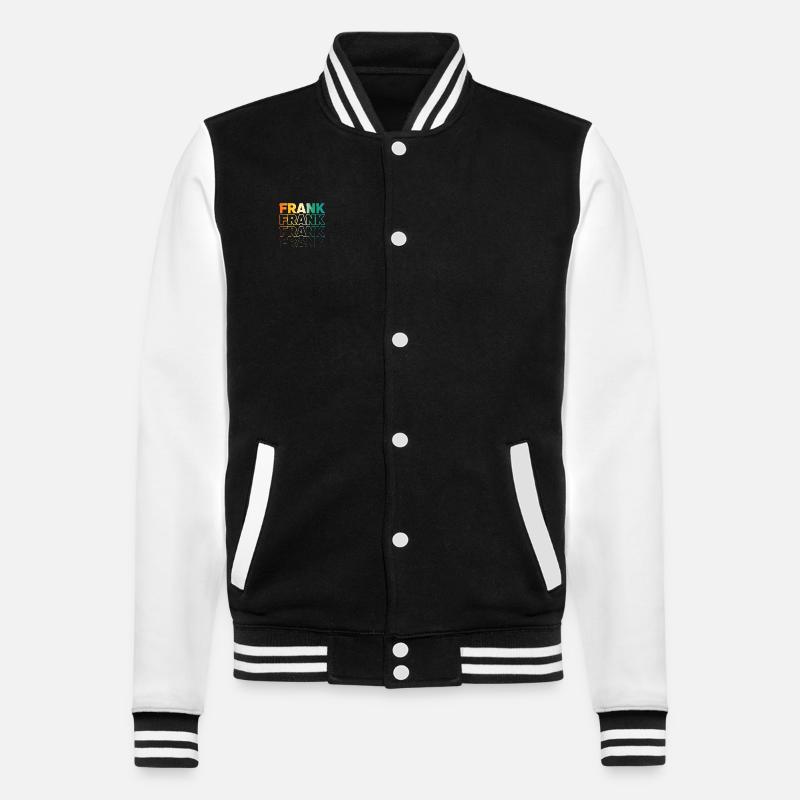 Franc - Veste Teddy - noir/blanc