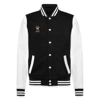 Costume de carnaval Carnaval - Veste Teddy - noir/blanc - Devant - Nik (191cm) & Marisol (170cm)