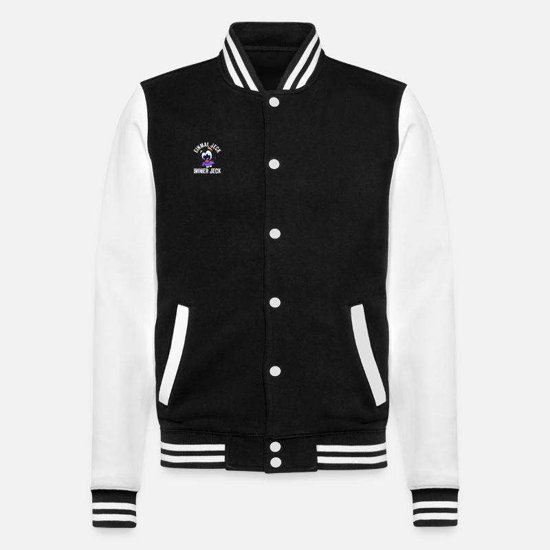 Costume de carnaval Carnaval - Veste Teddy - noir/blanc