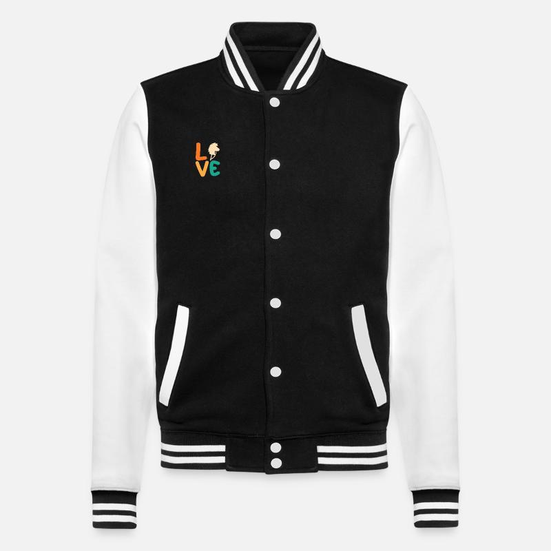Hobby Cheval Hobby Horsing - Veste Teddy - noir/blanc