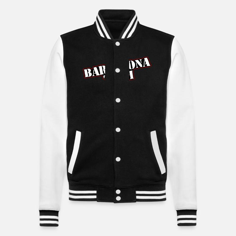 L’équipe de Barcelone - Veste Teddy - noir/blanc