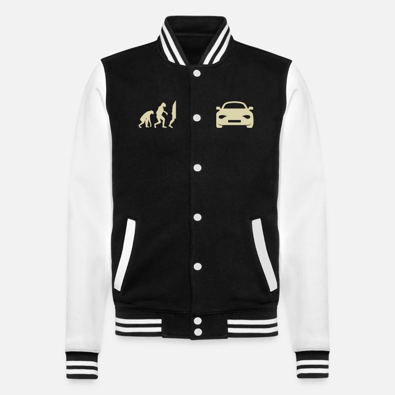 Body Painter Car Painter Painter - College Sweat Jacket - black/white