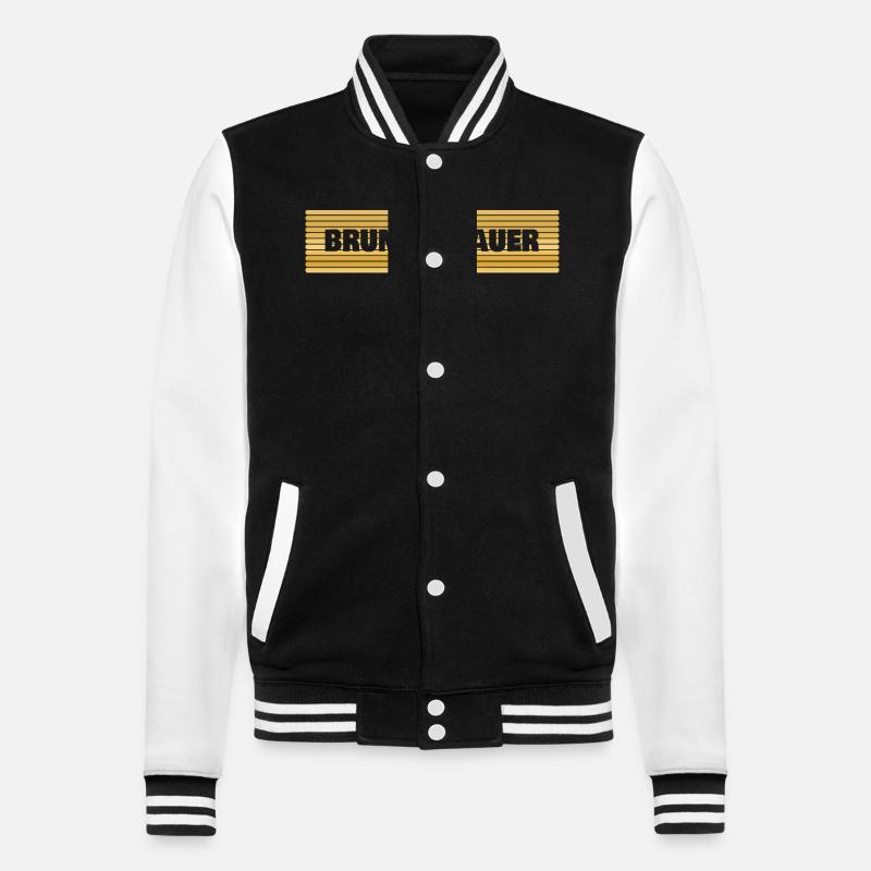 Profession Constructeur de puits - Veste Teddy - noir/blanc