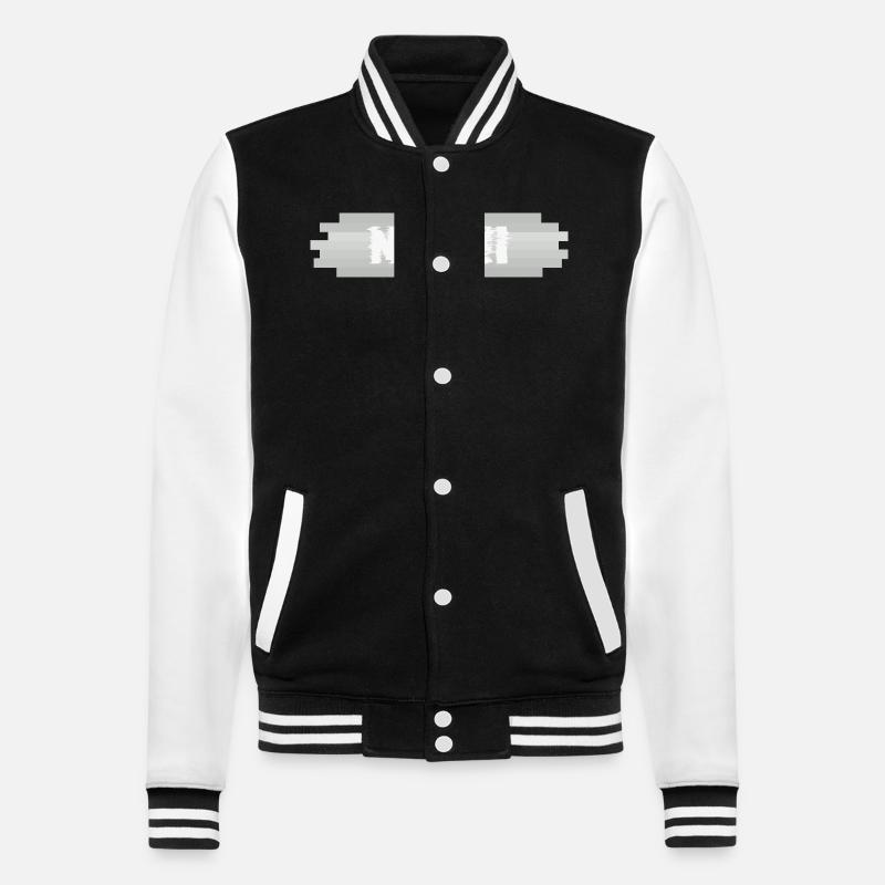Name Noemi - College-Sweatjacke - Schwarz/Weiß