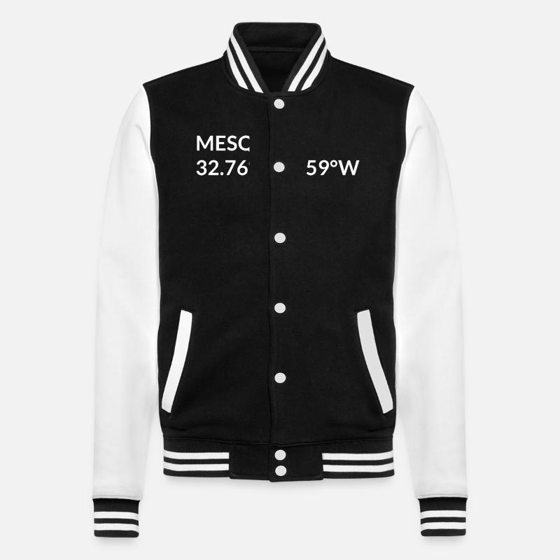 Mesquite, Texas, États-Unis Coordonnées - Veste Teddy - noir/blanc