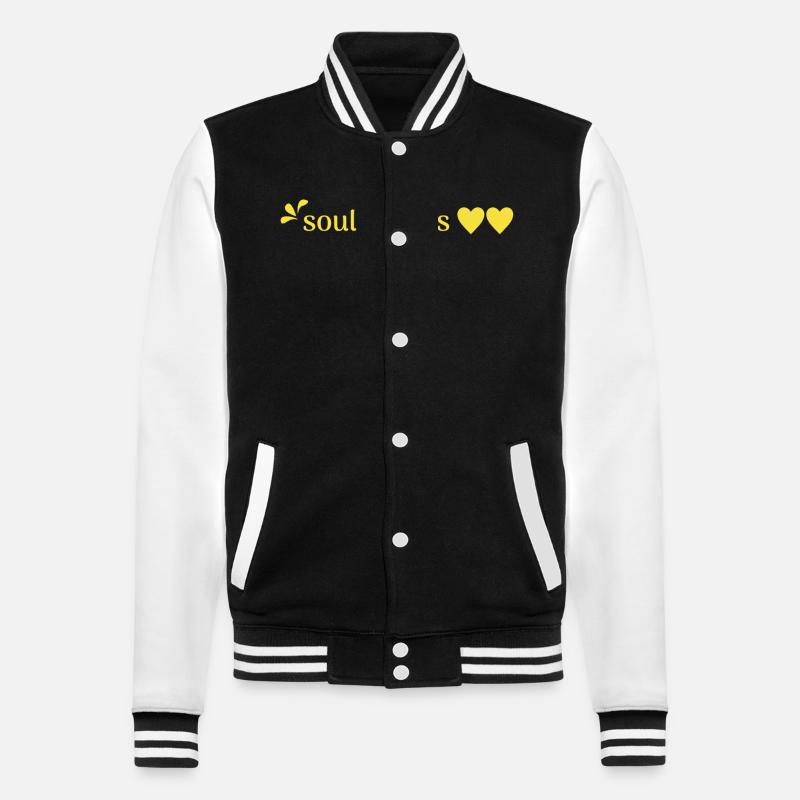 Amis - Âmes sœurs - Veste Teddy - noir/blanc