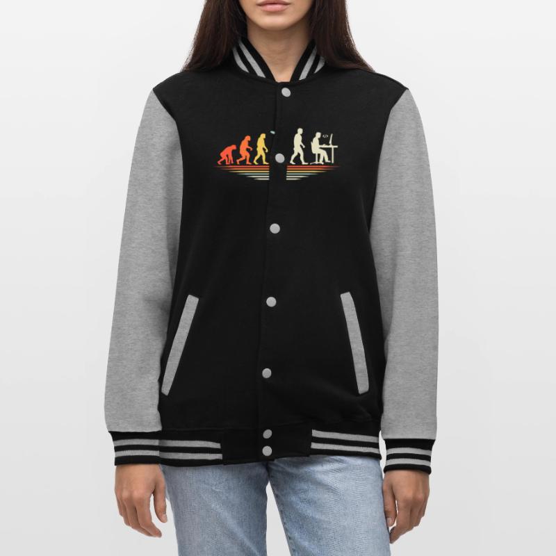 Kaffee-Codierung Evolution Programmierer Entwickler Nerd Coffe College-Sweatjacke