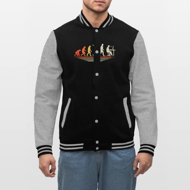 Coffee Coding Evolution Coder Developer Nerd Coffe College Sweat Jacket